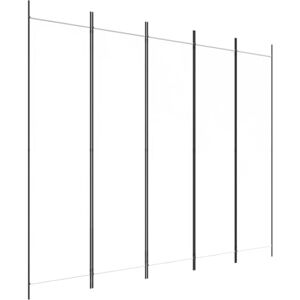vidaXL Cloison de Séparation 5 Panneaux Séparateur de Pièce Pliable Diviseur Écran d'Intimité Paravent Décoration Salon Blanc 250x200 cm Tissu - Publicité vidaXL Cloison de Séparation 5 Panneaux Séparateur de Pièce Pliable Diviseur Écran d'Intimité Paravent Décoration Salon Blanc 250x200 cm Tissu - Publicité