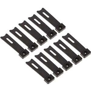 Wdfnexalai Lot de 10 supports de cadre photo en plastique Noir - Publicité Wdfnexalai Lot de 10 supports de cadre photo en plastique Noir - Publicité