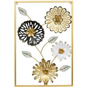 ATMOSPHERA CREATEUR D'INTERIEUR Atmosphera Déco Murale Florine 40x60cm Doré - Publicité ATMOSPHERA CREATEUR D'INTERIEUR Atmosphera Déco Murale Florine 40x60cm Doré - Publicité