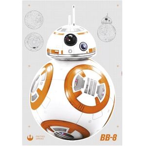 Komar - BB-8 - 100x70 cm - Star Wars - Sticker mural - Publicité Komar - BB-8 - 100x70 cm - Star Wars - Sticker mural - Publicité