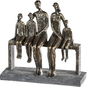 GILDE Nous sommes famille sculpture - Figurine décorative - Publicité GILDE Nous sommes famille sculpture - Figurine décorative - Publicité