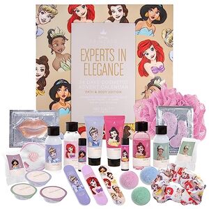 MAD Beauty Disney Princess 24 Day Cosmetic Advent Calendar - Publicité MAD Beauty Disney Princess 24 Day Cosmetic Advent Calendar - Publicité