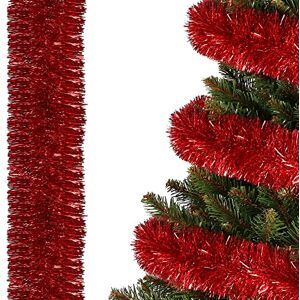 Springos - CA0925 - Rouge - 6 m - Guirlande lumineuse de Noël - Publicité Springos - CA0925 - Rouge - 6 m - Guirlande lumineuse de Noël - Publicité