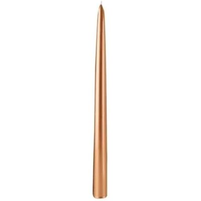 Bougies La Francaise Bougie flambeau 290 mm cuivre - Publicité Bougies La Francaise Bougie flambeau 290 mm cuivre - Publicité