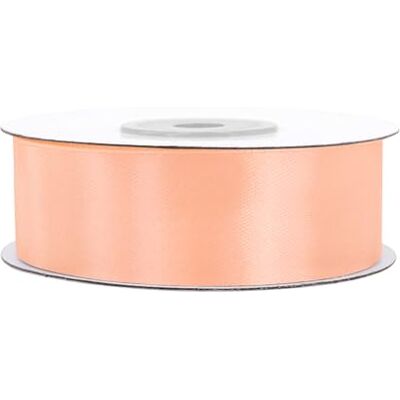 Creativery Rouleau de Satin 25 m 25 mm Unilatéral Abricot 714 Ruban Décoratif pour Mariage, Baptême et Cadeau - Publicité Creativery Rouleau de Satin 25 m 25 mm Unilatéral Abricot 714 Ruban Décoratif pour Mariage, Baptême et Cadeau - Publicité