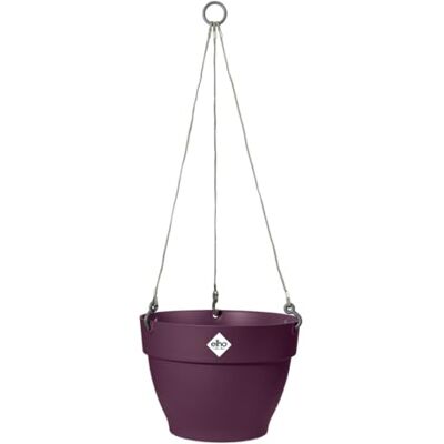 Elho Vibia Campana Suspension 26 Pot De Fleurs pour Extérieur Ø 26.0 x H 18.4 cm Mauve Érable - Publicité Elho Vibia Campana Suspension 26 Pot De Fleurs pour Extérieur Ø 26.0 x H 18.4 cm Mauve Érable - Publicité