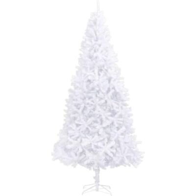 vidaXL Sapin de Noël artificiel 300 cm Blanc - Publicité vidaXL Sapin de Noël artificiel 300 cm Blanc - Publicité