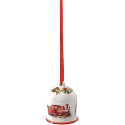 Villeroy & Boch Annual Christmas Edition Cloche 2025 Multicolore, Cloche de Noël, décoration pour Sapin, déco de Noël, décor Festive, pièce à Collectionner, Porcelaine Premium - Publicité Villeroy & Boch Annual Christmas Edition Cloche 2025 Multicolore, Cloche de Noël, décoration pour Sapin, déco de Noël, décor Festive, pièce à Collectionner, Porcelaine Premium - Publicité