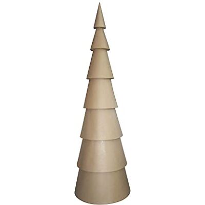 décopatch XLA40C Sapin de Noël XXL en Papier mâché Brun 60x60x200cm - Publicité décopatch XLA40C Sapin de Noël XXL en Papier mâché Brun 60x60x200cm - Publicité