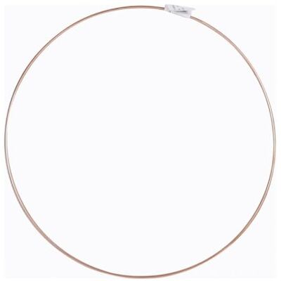 Graine creative - Moldura de abajur circular de cobre - cuivre-bronze - Ø40 cm - Lamp frame - Publicité Graine creative - Moldura de abajur circular de cobre - cuivre-bronze - Ø40 cm - Lamp frame - Publicité
