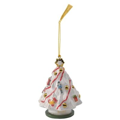 Villeroy & Boch Christmas Classics Ornement Sapin de Noël 7,5x7,5x10cm - Publicité Villeroy & Boch Christmas Classics Ornement Sapin de Noël 7,5x7,5x10cm - Publicité