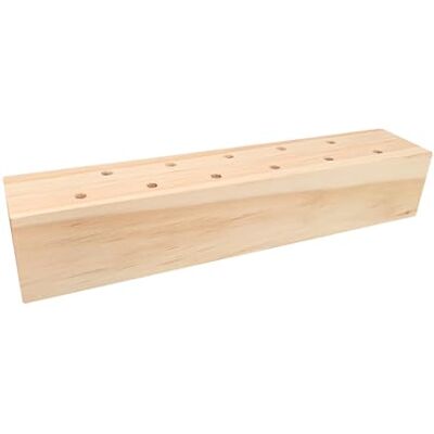 MÉGACRÉA Socle en Bois Support pour Fleurs séchées 21 cm - Publicité MÉGACRÉA Socle en Bois Support pour Fleurs séchées 21 cm - Publicité