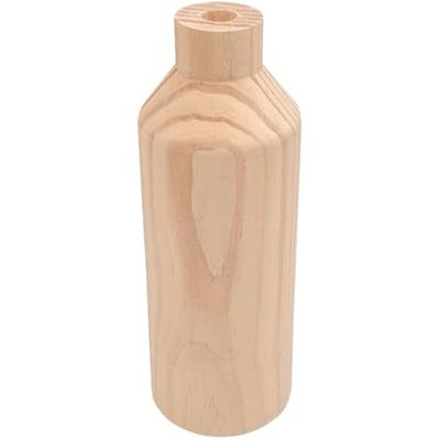 MÉGACRÉA Vase soliflore en Bois 14 x 5 cm - Publicité MÉGACRÉA Vase soliflore en Bois 14 x 5 cm - Publicité