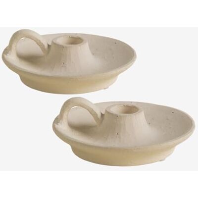 SKLUM - Laisne Cerâmica - Beige crème - Ceramic - Decorative Candle Holders - Publicité SKLUM - Laisne Cerâmica - Beige crème - Ceramic - Decorative Candle Holders - Publicité