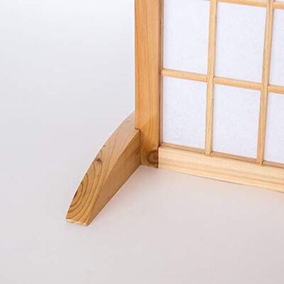 PEGANE Lot de 2 Pieds pour paravent en Bois Naturel 2.8 x 33 x 0.8 cm - Publicité PEGANE Lot de 2 Pieds pour paravent en Bois Naturel 2.8 x 33 x 0.8 cm - Publicité