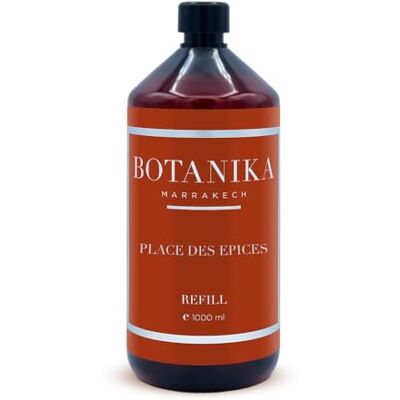 Botanika Marrakech Place des Épices • Parfum d'ambiance 1000 ML Recharge - Publicité Botanika Marrakech Place des Épices • Parfum d'ambiance 1000 ML Recharge - Publicité