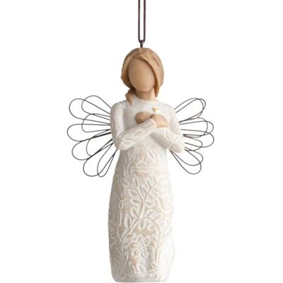 Modèle Willow Tree - Ornement Souvenir - Résine Artisanale - Publicité Modèle Willow Tree - Ornement Souvenir - Résine Artisanale - Publicité
