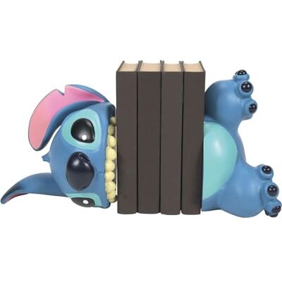 Enesco Disney Showcase Stitch Serre-livres 24 cm, Bleu - Publicité Enesco Disney Showcase Stitch Serre-livres 24 cm, Bleu - Publicité