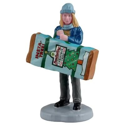 Lemax Personnage de fille de neige "Insta-Arbre!" en résine H6,6 x 4,4 x 3 cm - Publicité Lemax Personnage de fille de neige "Insta-Arbre!" en résine H6,6 x 4,4 x 3 cm - Publicité