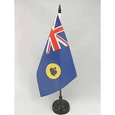 AZ FLAG Drapeau de Table Australie-Occidentale 21x14 cm Socle Plastique - Publicité AZ FLAG Drapeau de Table Australie-Occidentale 21x14 cm Socle Plastique - Publicité