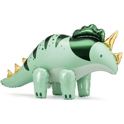 PartyDeco Ballon aluminium dinosaure tricératops 93 x 49 cm - Publicité PartyDeco Ballon aluminium dinosaure tricératops 93 x 49 cm - Publicité