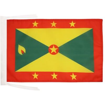 AZ FLAG Drapeau Grenade 45x30 cm Pavillon Grenadin Polyester Léger Avec Deux Cordelettes 20g - Publicité AZ FLAG Drapeau Grenade 45x30 cm Pavillon Grenadin Polyester Léger Avec Deux Cordelettes 20g - Publicité