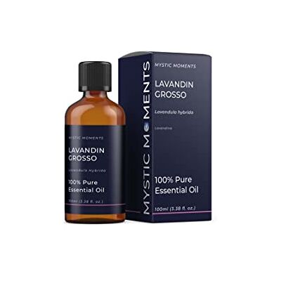 Mystic Moments Huile Essentielle de Lavandin Grosso 100ml 100% Pure - Publicité Mystic Moments Huile Essentielle de Lavandin Grosso 100ml 100% Pure - Publicité