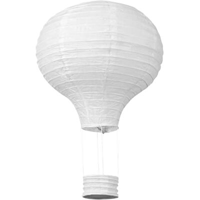 LWMLWM Lampions en papier pour décoration de ballons Blanc classique Style bambou Pour mariage, fête, anniversaire(30cm) - Publicité LWMLWM Lampions en papier pour décoration de ballons Blanc classique Style bambou Pour mariage, fête, anniversaire(30cm) - Publicité