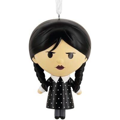 Hallmark Mercredi Addams Ornement à Suspendre pour Sapin de Noël Halloween Noir - Publicité Hallmark Mercredi Addams Ornement à Suspendre pour Sapin de Noël Halloween Noir - Publicité