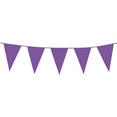 Boland Fil 10 m 18 Drapeaux géants 45 x 30 cm Violet - Publicité Boland Fil 10 m 18 Drapeaux géants 45 x 30 cm Violet - Publicité