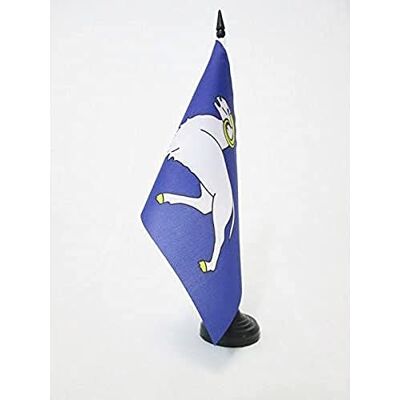 AZ FLAG Drapeau de Table Cornouaille 21x14 cm Socle Plastique - Publicité AZ FLAG Drapeau de Table Cornouaille 21x14 cm Socle Plastique - Publicité