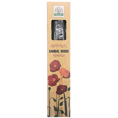 Ancient Wisdom Encens Botanique Naturel Masala Bois de Santal- Vendu par 1 - Publicité Ancient Wisdom Encens Botanique Naturel Masala Bois de Santal- Vendu par 1 - Publicité