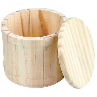 MÉGACRÉA Boite bois ronde 10,5 x 9,5 cm MegaCrea - Publicité MÉGACRÉA Boite bois ronde 10,5 x 9,5 cm MegaCrea - Publicité