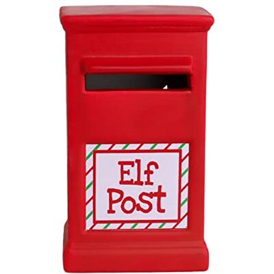 Toyland Boîte aux Lettres Décorative « Elf Post » – Accessoire de Décoration de Noël Festif - Publicité Toyland Boîte aux Lettres Décorative « Elf Post » – Accessoire de Décoration de Noël Festif - Publicité