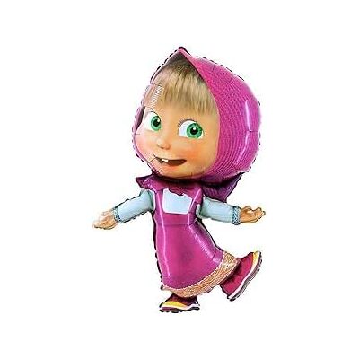 Toyland ® 104 cm (41") Ballon aluminium Masha et l'ours en forme de personnage Masha Ballons de fête pour enfants - Publicité Toyland ® 104 cm (41") Ballon aluminium Masha et l'ours en forme de personnage Masha Ballons de fête pour enfants - Publicité
