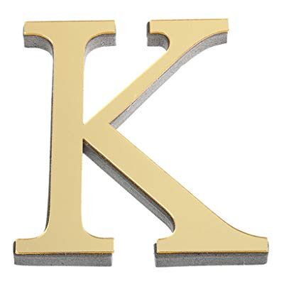 Dinglong Lettres Miroir Adhésif, 3D DIY Lettre Alphabet Décoratives, 26 Lettres DIY 3D Miroir Acrylique mur Autocollant, Alphabet Miroir Hauteur 10 cm Home Decor - Publicité Dinglong Lettres Miroir Adhésif, 3D DIY Lettre Alphabet Décoratives, 26 Lettres DIY 3D Miroir Acrylique mur Autocollant, Alphabet Miroir Hauteur 10 cm Home Decor - Publicité
