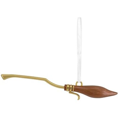 Hallmark Nimbus 2000 Ornement en métal de qualité supérieure, bâton à Balai Harry Potter, décoration d'arbre Harry Potter, décoration de Noël à Suspendre, Cadeaux pour Noël - Publicité Hallmark Nimbus 2000 Ornement en métal de qualité supérieure, bâton à Balai Harry Potter, décoration d'arbre Harry Potter, décoration de Noël à Suspendre, Cadeaux pour Noël - Publicité