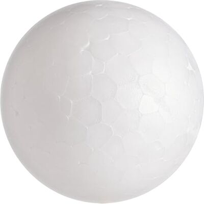 VBS Boule en polystyrène Ø 4 cm 1 pc. Boule de bricolage en polystyrène pour projets créatifs et décorations - Publicité VBS Boule en polystyrène Ø 4 cm 1 pc. Boule de bricolage en polystyrène pour projets créatifs et décorations - Publicité
