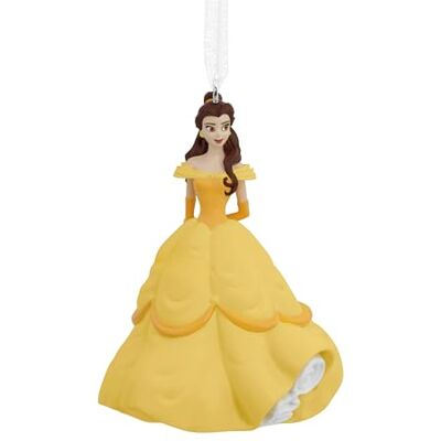 Hallmark Princesse Belle Ornement, La Belle et la Bête, Disney, Robe Jaune, décoration à Suspendre, Noël, Anniversaire - Publicité Hallmark Princesse Belle Ornement, La Belle et la Bête, Disney, Robe Jaune, décoration à Suspendre, Noël, Anniversaire - Publicité