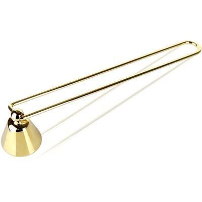 BRUBAKER Éteignoir pour Bougies et Bougies Parfumées Éteignoir de Mèche en Métal 22 cm de Long Cloche de Bougie Accessoires Bougies Or Éteignoir de Flamme Accessoires pour Noël et Cadeaux - Publicité BRUBAKER Éteignoir pour Bougies et Bougies Parfumées Éteignoir de Mèche en Métal 22 cm de Long Cloche de Bougie Accessoires Bougies Or Éteignoir de Flamme Accessoires pour Noël et Cadeaux - Publicité