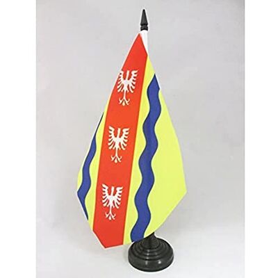 AZ FLAG Drapeau de Table Meurthe-et-Moselle 21x14 cm Socle Plastique - Publicité AZ FLAG Drapeau de Table Meurthe-et-Moselle 21x14 cm Socle Plastique - Publicité