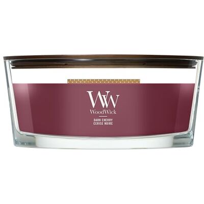 WoodWick Bougie parfumée Bougie Ellipse Cerise griotte Cadeaux parfaits pour femmes - Publicité WoodWick Bougie parfumée Bougie Ellipse Cerise griotte Cadeaux parfaits pour femmes - Publicité