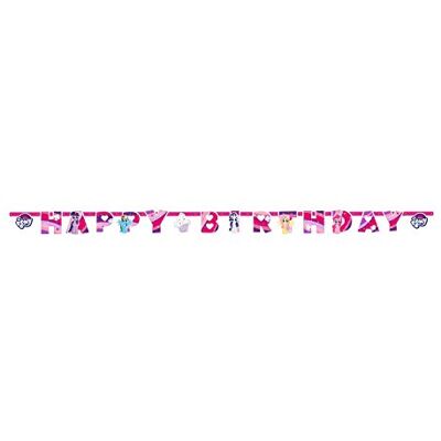 amscan International 9902514 Banner-Ill Letter-licensedmlp 2017 Bannière - Publicité amscan International 9902514 Banner-Ill Letter-licensedmlp 2017 Bannière - Publicité