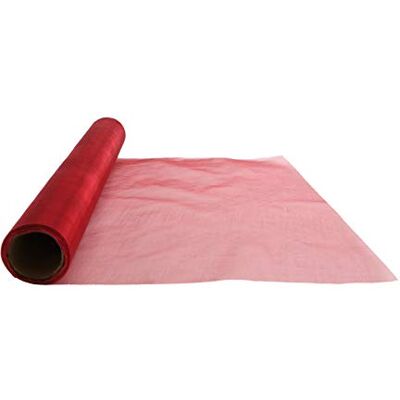 Toyland ® 9M x 40cm Rouleau d'organza Pure Décorations De Noël/Accessoires De Mariage (du Vin) - Publicité Toyland ® 9M x 40cm Rouleau d'organza Pure Décorations De Noël/Accessoires De Mariage (du Vin) - Publicité