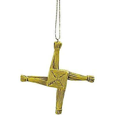 Abbey Gift Abbey Press Ornement Croix de Ste. Brigid - Résine, Multicolore - Publicité Abbey Gift Abbey Press Ornement Croix de Ste. Brigid - Résine, Multicolore - Publicité
