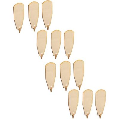 BRUBAKER Pièces de Rechange/Kit Hélice Lot de 12 Ailes Idéal pour Pyramides de Noël 45 cm & 60 cm Bois Naturel - Publicité BRUBAKER Pièces de Rechange/Kit Hélice Lot de 12 Ailes Idéal pour Pyramides de Noël 45 cm & 60 cm Bois Naturel - Publicité