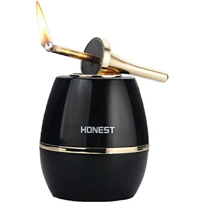 Generic Electrique Briquet Torche en Métal de Table Rechargeable Gaz Butane 2 en 1 Flamme Rouge Allume-Cigare Coupe-Vent pour la Décoration de la Maison Cuisine BBQ,Black1,72 * 60cm - Publicité Generic Electrique Briquet Torche en Métal de Table Rechargeable Gaz Butane 2 en 1 Flamme Rouge Allume-Cigare Coupe-Vent pour la Décoration de la Maison Cuisine BBQ,Black1,72 * 60cm - Publicité