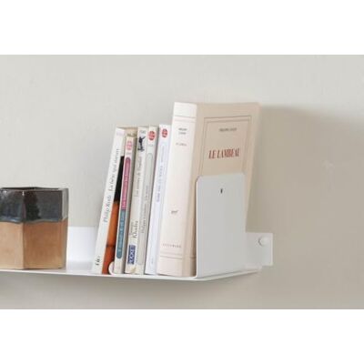 TEEbooks Lot de 2 Serre-Livres Muraux Invisibles 12 x 12 cm Blanc Cale Livres Design en Métal Support Livre pour Bibliothèque et Étagère Fixation Murale Discrète Fabriqué en Italie - Publicité TEEbooks Lot de 2 Serre-Livres Muraux Invisibles 12 x 12 cm Blanc Cale Livres Design en Métal Support Livre pour Bibliothèque et Étagère Fixation Murale Discrète Fabriqué en Italie - Publicité