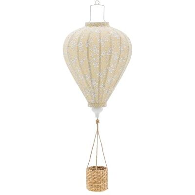 Bloomingville Mini pompon mobile, jaune, polyester, 35 x 85 cm - Publicité Bloomingville Mini pompon mobile, jaune, polyester, 35 x 85 cm - Publicité