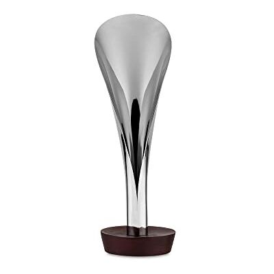 Alessi Lily MW71 Brûle-Encens en Acier Inoxydable 18/10 et Bois - Publicité Alessi Lily MW71 Brûle-Encens en Acier Inoxydable 18/10 et Bois - Publicité